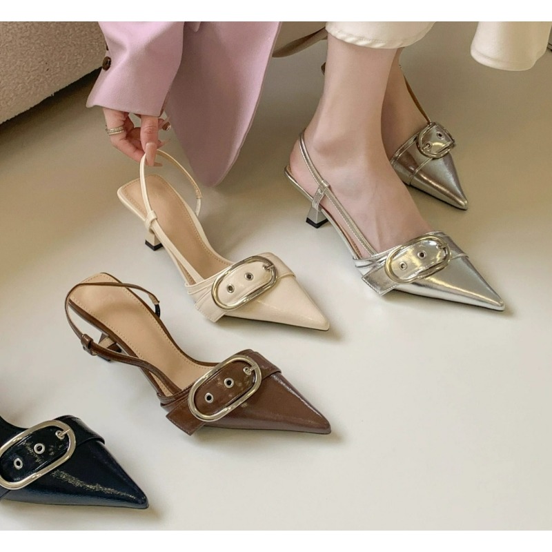 Women Shoes Formal - New Retro Fashion Sexy Designer Patent
