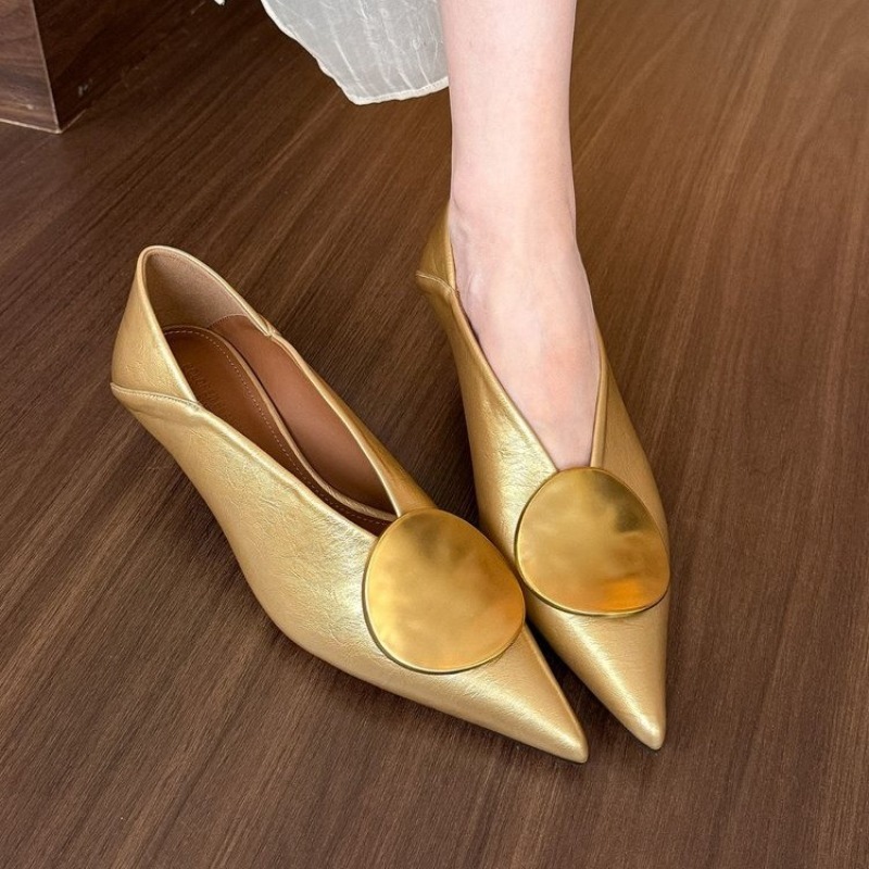 Women'S Shoes - 2025 Spring Summer Pointed Toe Footwear