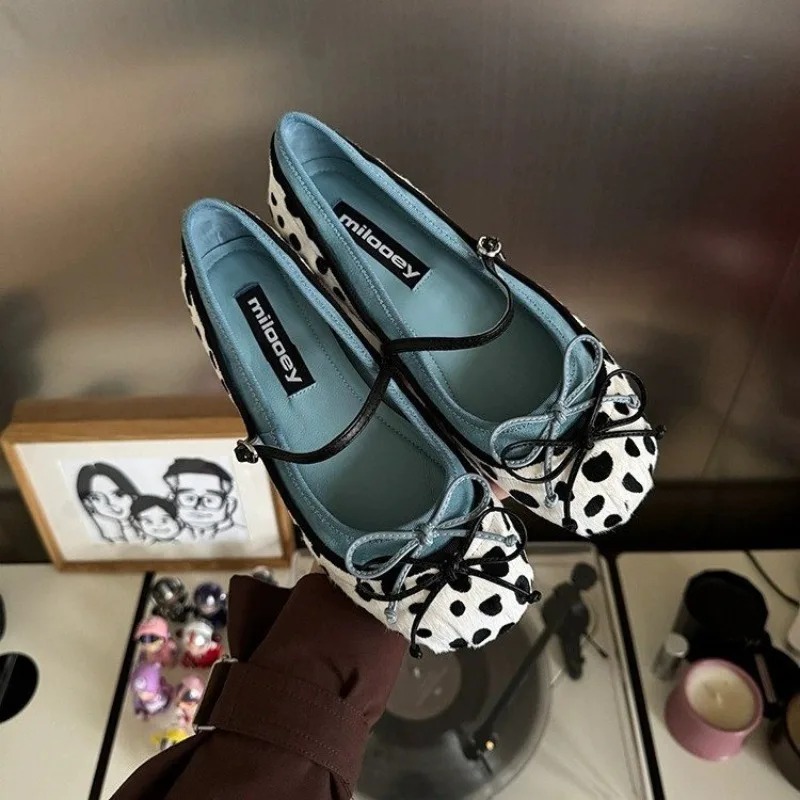 Women'S Shoes Round Toe - 2026French Flat Bottomed Rotundity Toe Ballet