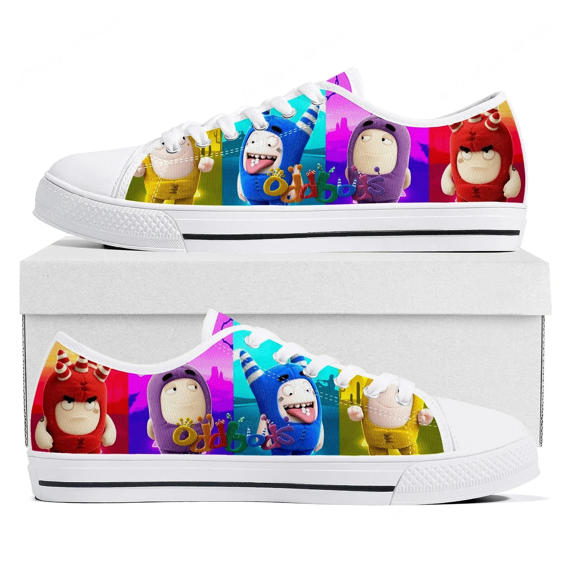 Women Shoes Singapore - Oddbods Low Top Sneakers Womens Mens