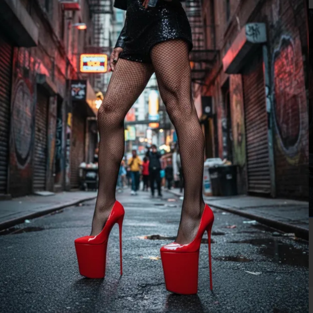 Women'S Shoes In Size 12 - Transgender Stilettos Sexy Super High 30cm