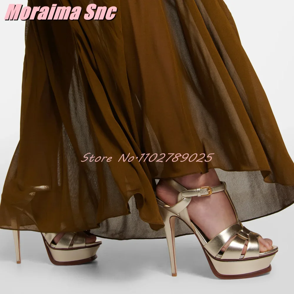 Platform Waeve T-strap Square  - Women Shoes Formal 评论和价格