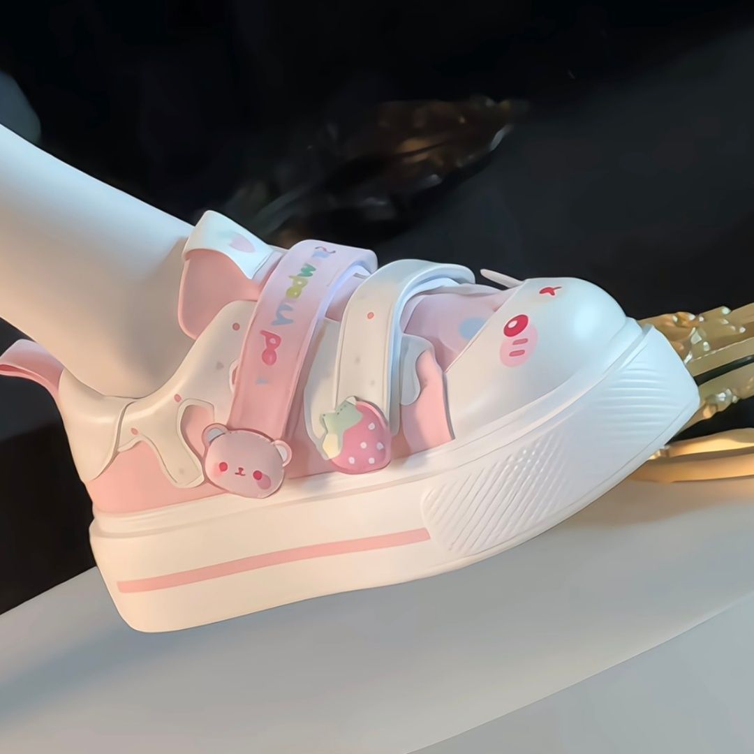 2026 Autumn New Cute Strawberr - Women'S Shoes Com 评论和价格
