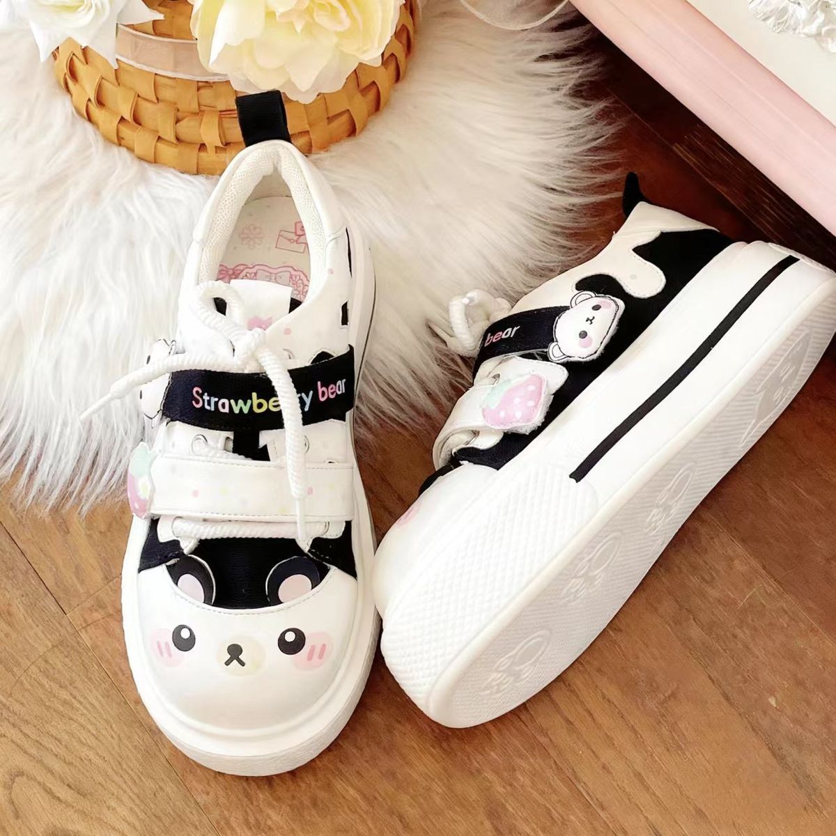 2026 Autumn New Cute Strawberr - Women'S Shoes Com 评论和价格