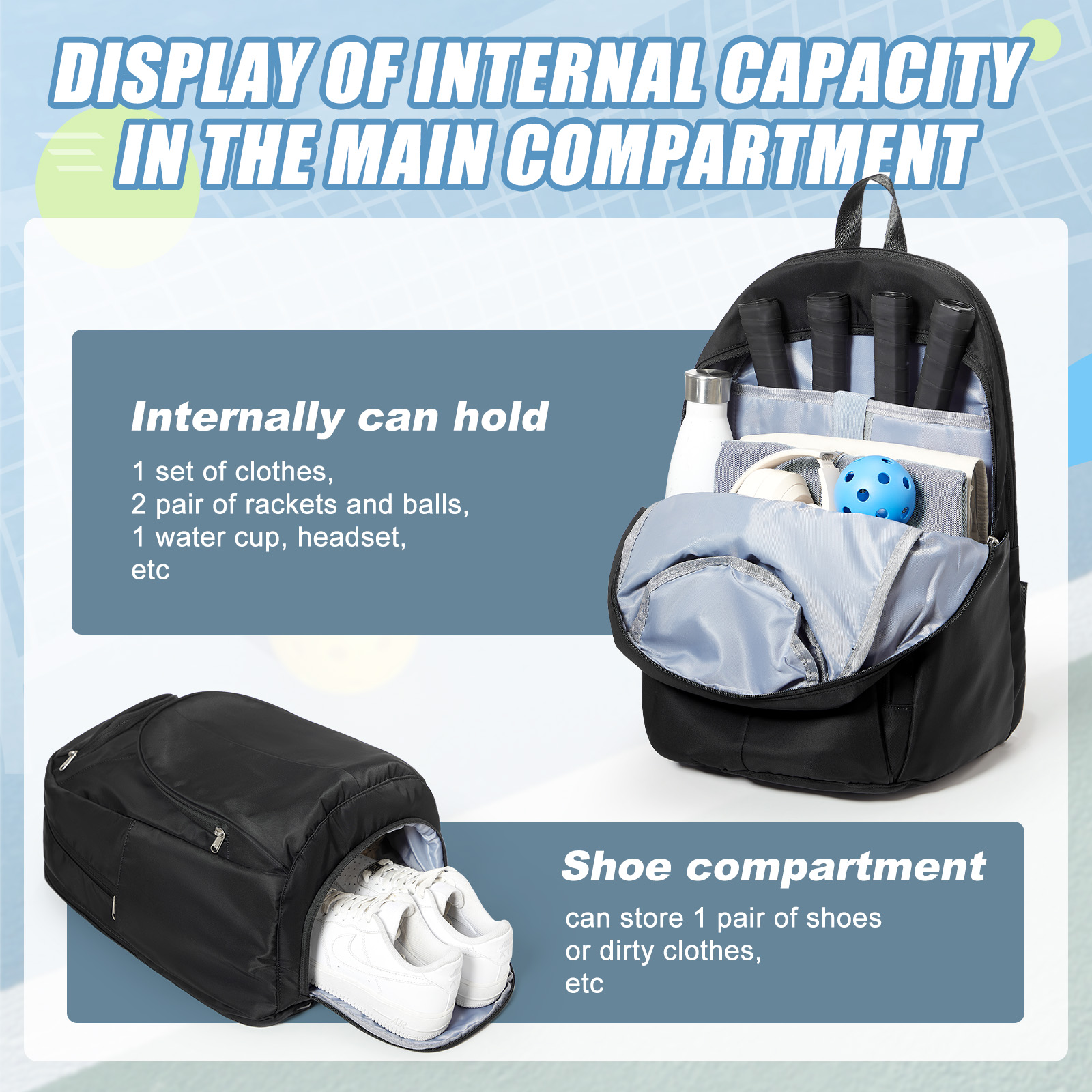 Tennis Bag Tennis Backpack 2 R - Women'S Shoes 评论和价格