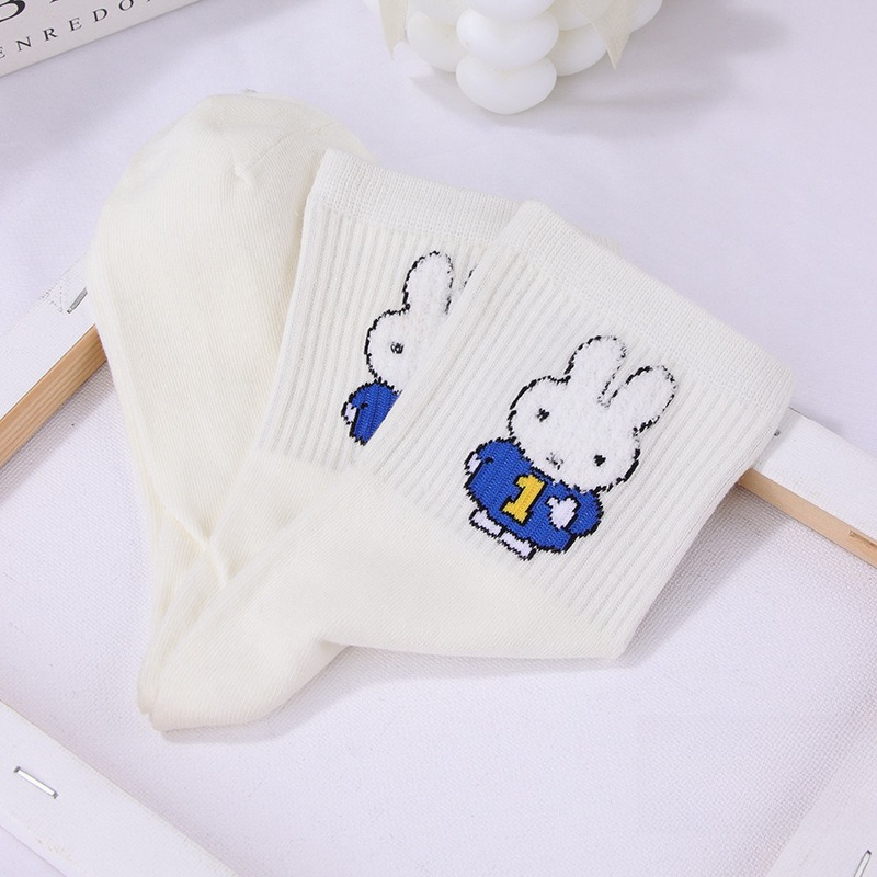Kawaii Miffy Crew Socks Women  - Women'S Shoes For Crews 评论和价格