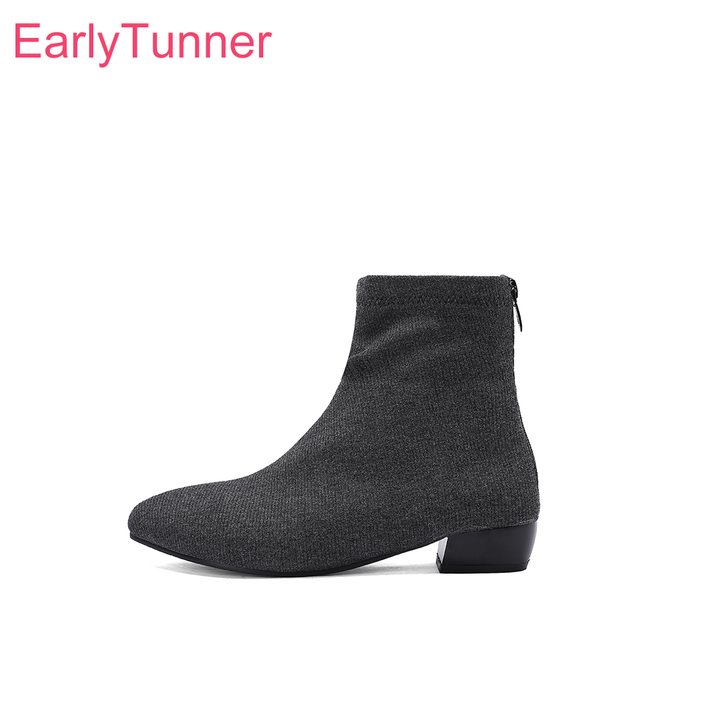  Autumn New Fashion Grey Rose  - Women'S Shoes In Size 12 评论和价格