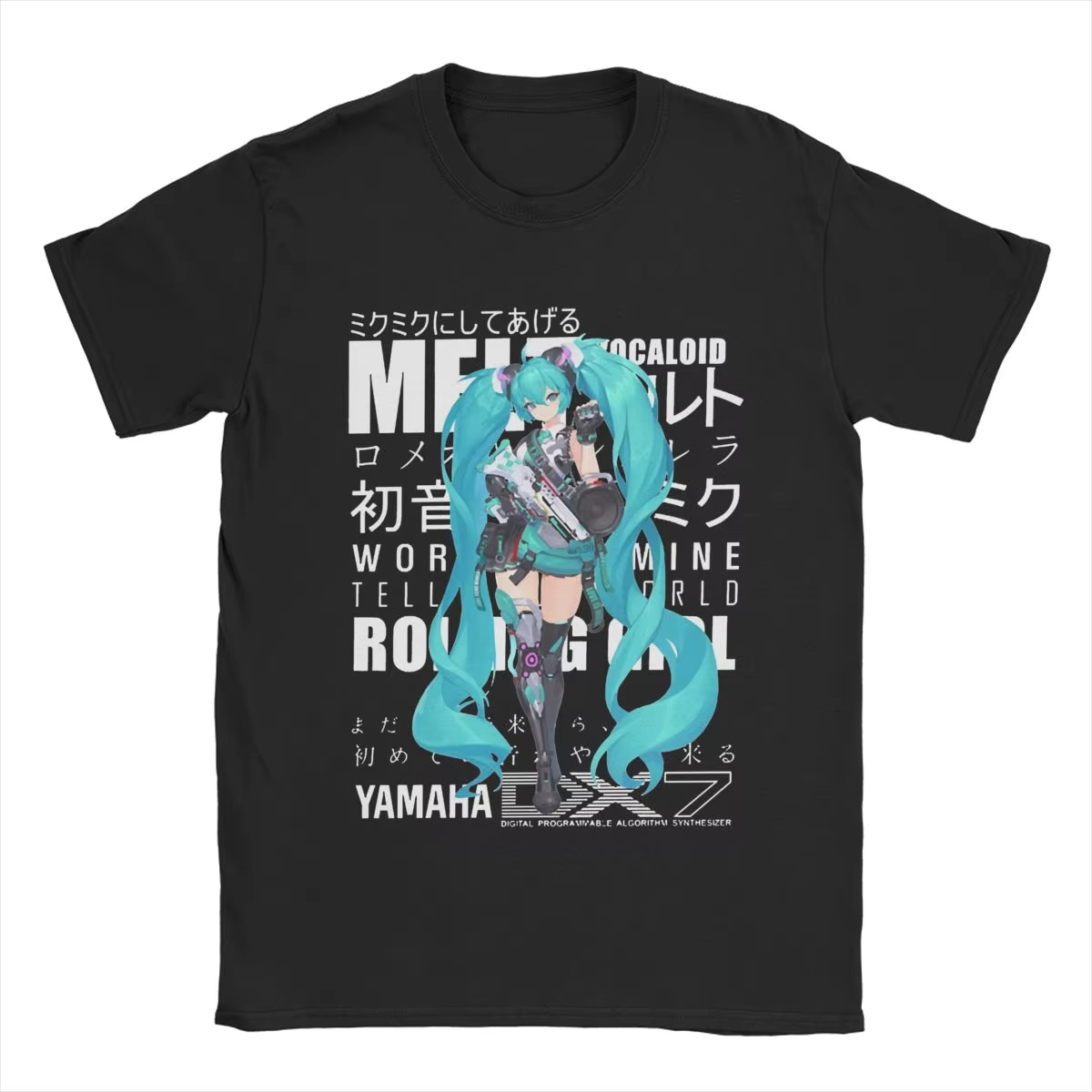 Hatsune Miku Cartoon T-shirt f - Women'S Shoes For Crews 评论和价格