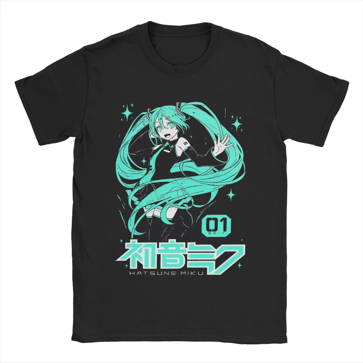 Hatsune Miku Cartoon T-shirt f - Women'S Shoes For Crews 评论和价格
