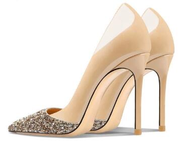 Hot Women Nude Patent Leather  - Women'S Shoes In Size 12 评论和价格