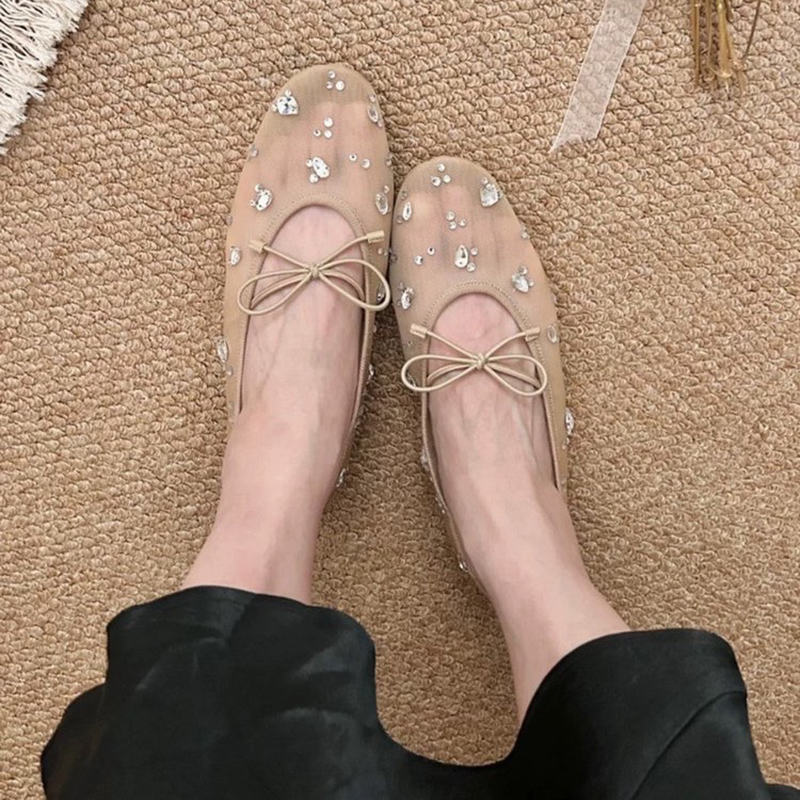 Summer Elegant Women's Sparkly - Women'S Shoes Round Toe 评论和价格