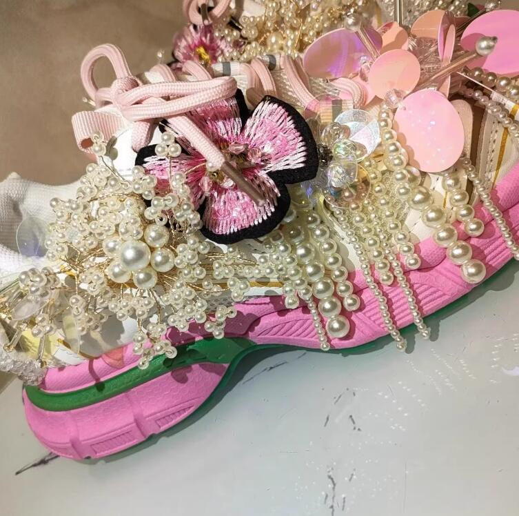 Princess style Pearl Beadings  - Women'S Shoes Com 评论和价格