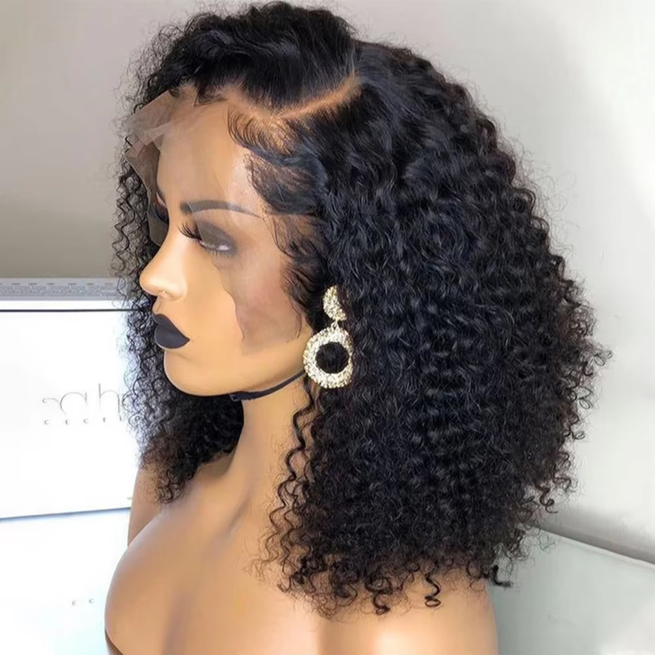 Brazilian Curly Short Bob 13x4 - Women'S Shoes Bobs 评论和价格