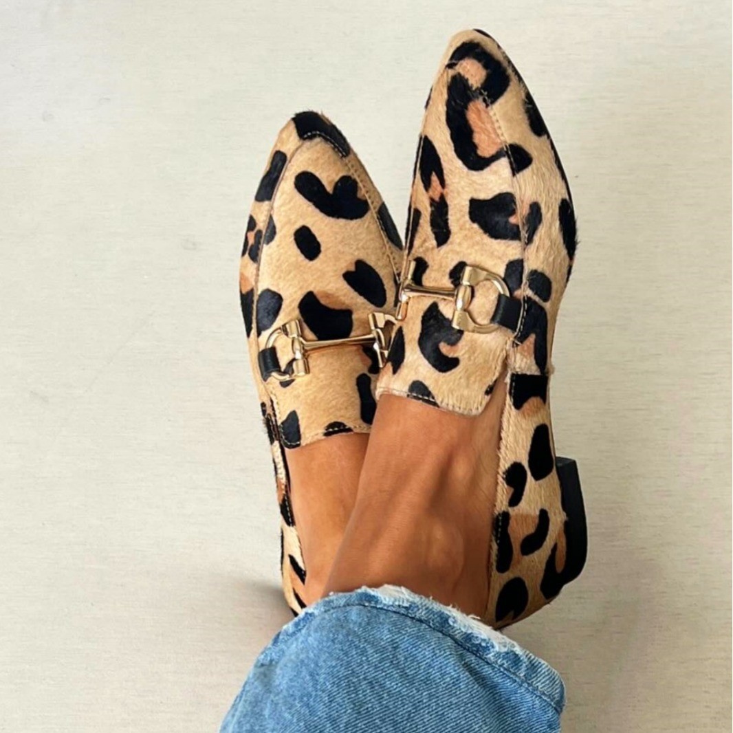 Large Size 40-43 Leopard Print - Women Shoes Mules 评论和价格