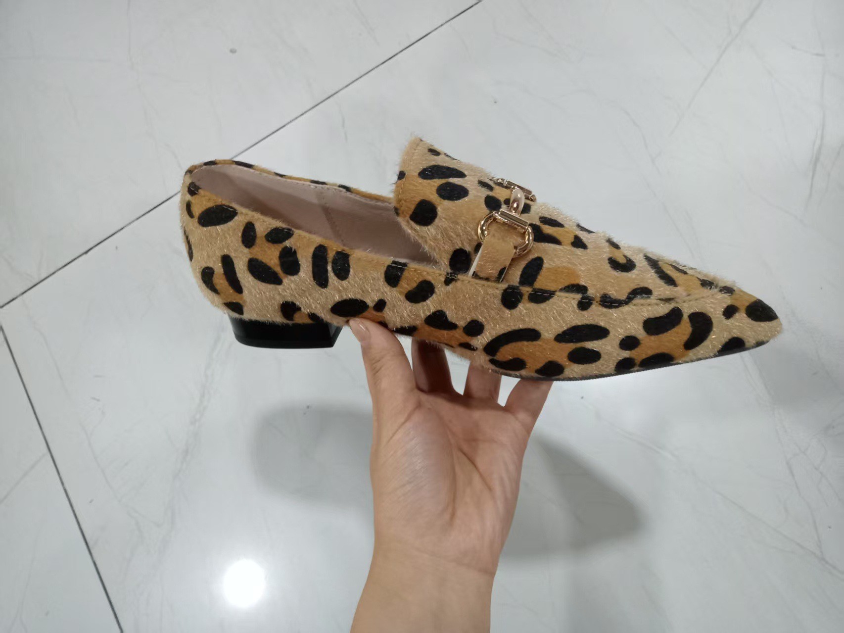 Large Size 40-43 Leopard Print - Women Shoes Mules 评论和价格