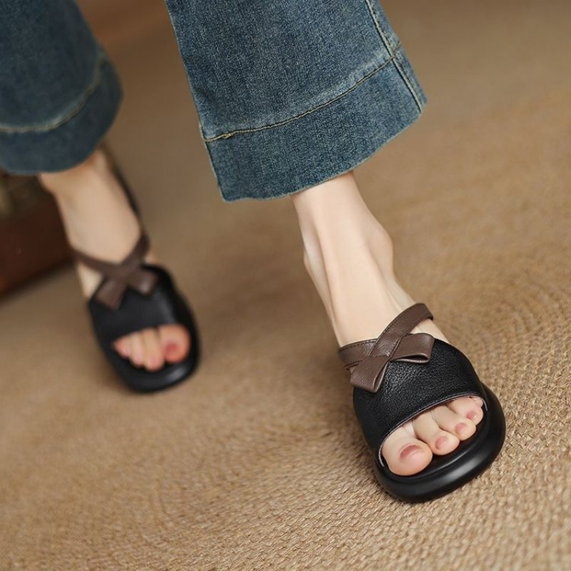 Women Mules Chunky Heels Sanda - Women Shoes Mules 评论和价格