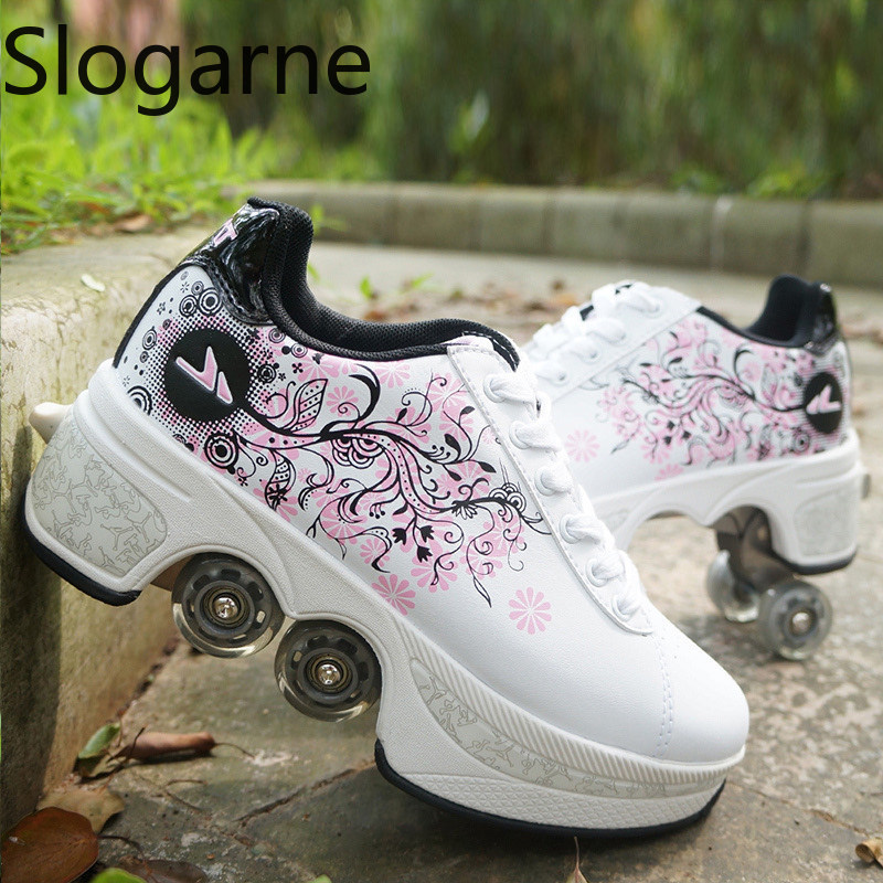 Women 4 Wheels Deformation Rol - Women'S Shoes 评论和价格