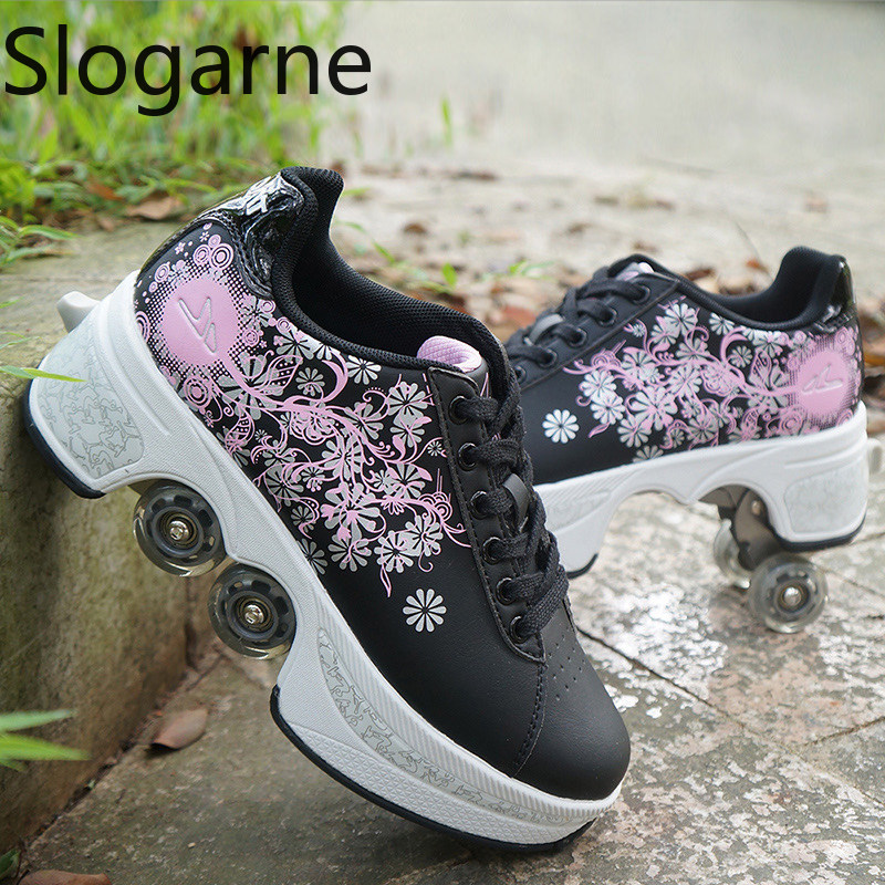 Women 4 Wheels Deformation Rol - Women'S Shoes 评论和价格