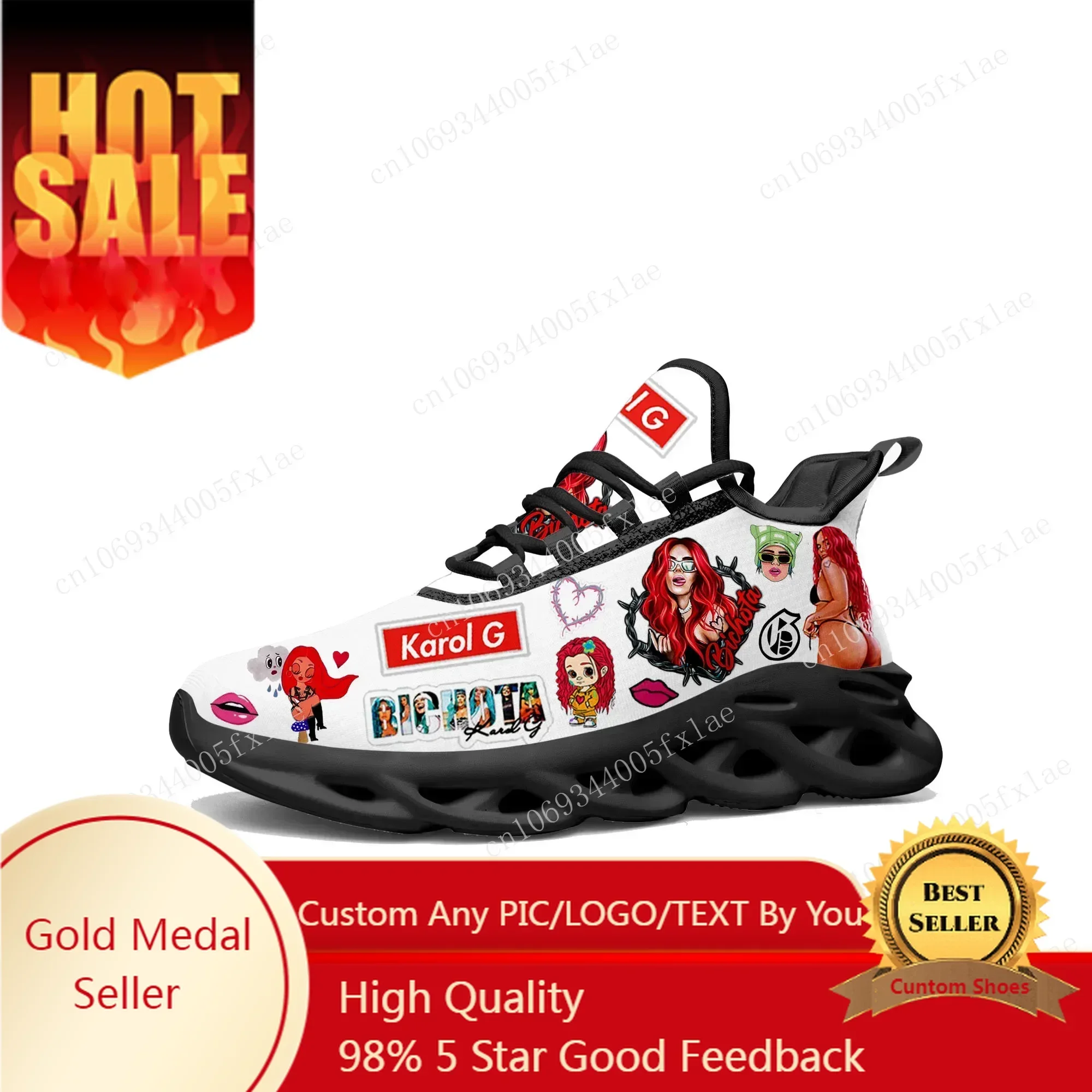 Karol G Bichota Flats Sneakers - Women'S Shoes Running Sports 评论和价格