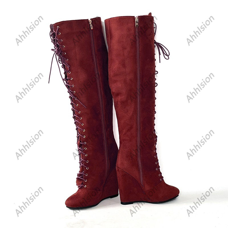 Ahhlsion New Arrival Women Win - Zip Up Boots Short 评论和价格