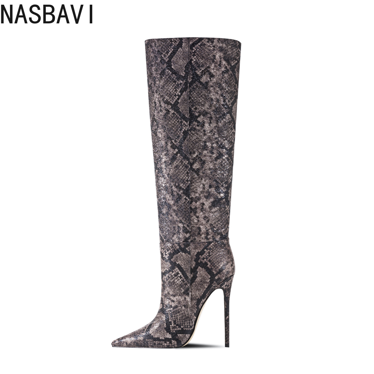 Winter Modern Knee High Boots  - Zip Up Boots Short 评论和价格