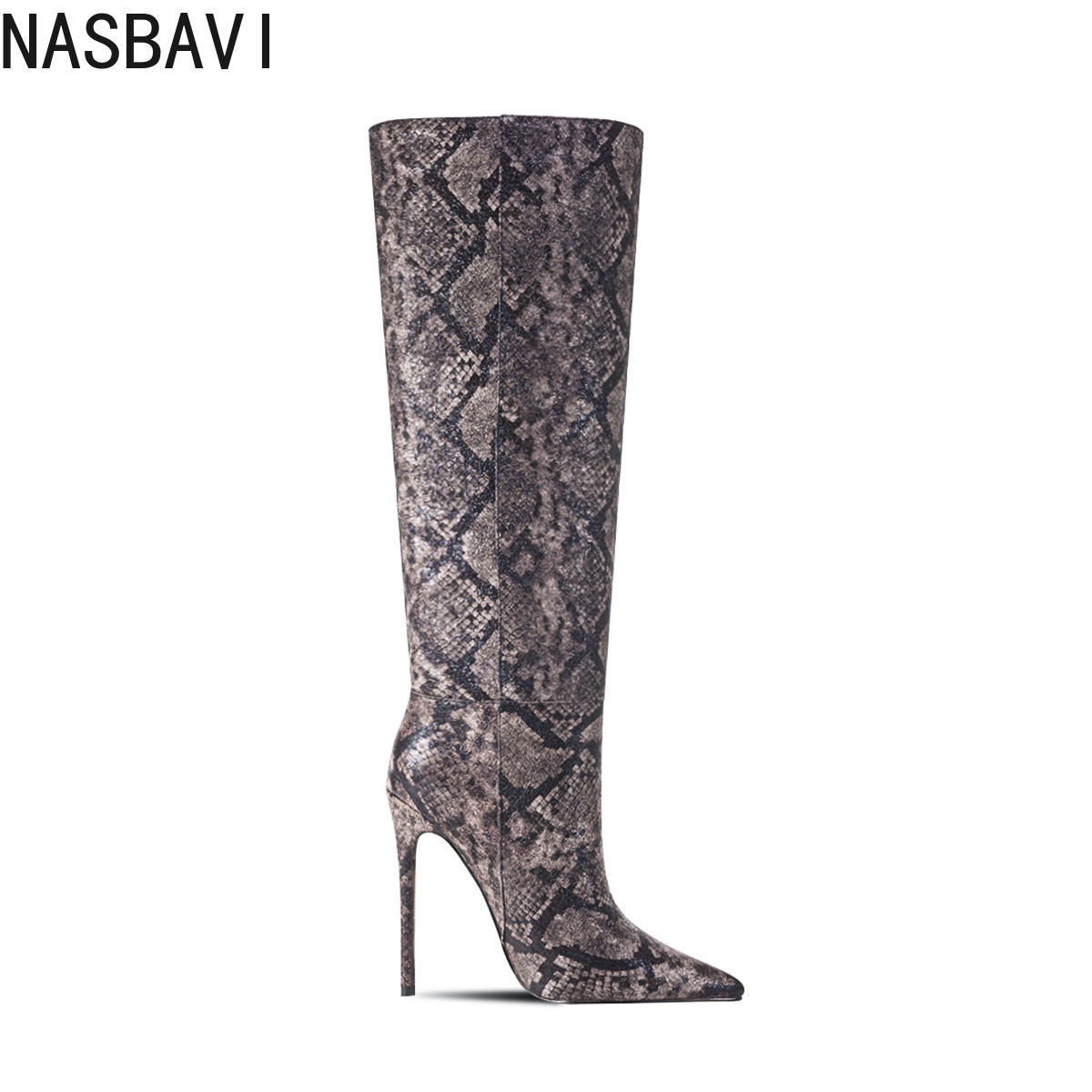 Winter Modern Knee High Boots  - Zip Up Boots Short 评论和价格