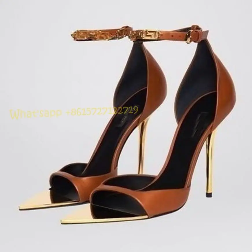 Women Cover Heels Silk Sandals - Women Shoes Luxury Brand 评论和价格
