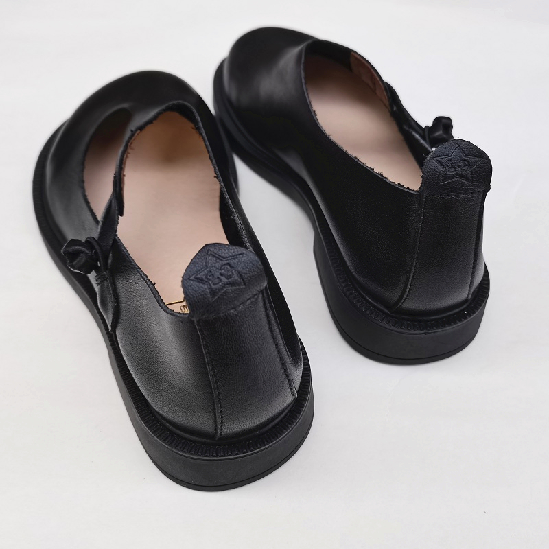Careaymade-Genuine Leather Big - Women'S Shoes 评论和价格