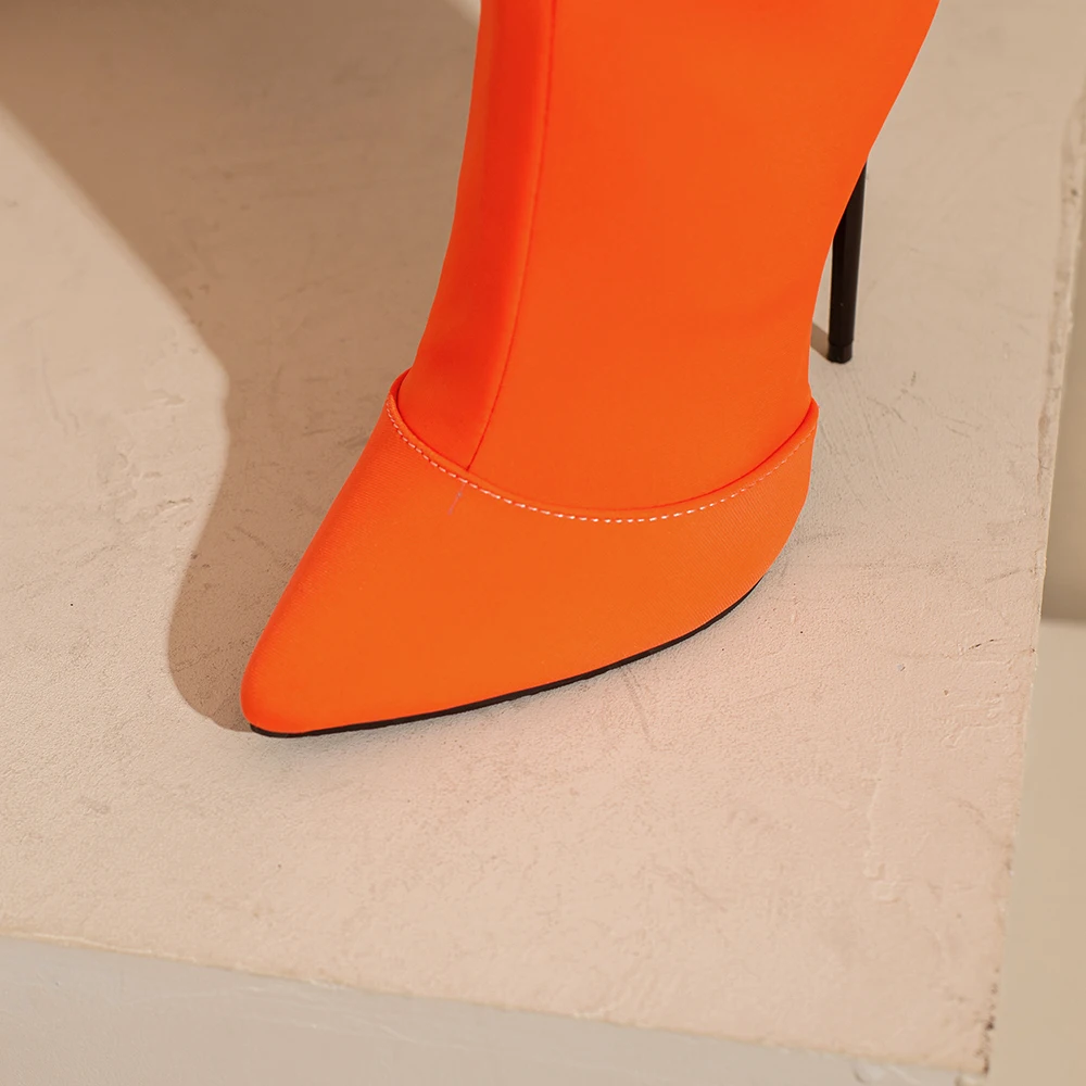 New Winter Glamour Orange Yell - Women'S Shoes In Size 12 评论和价格