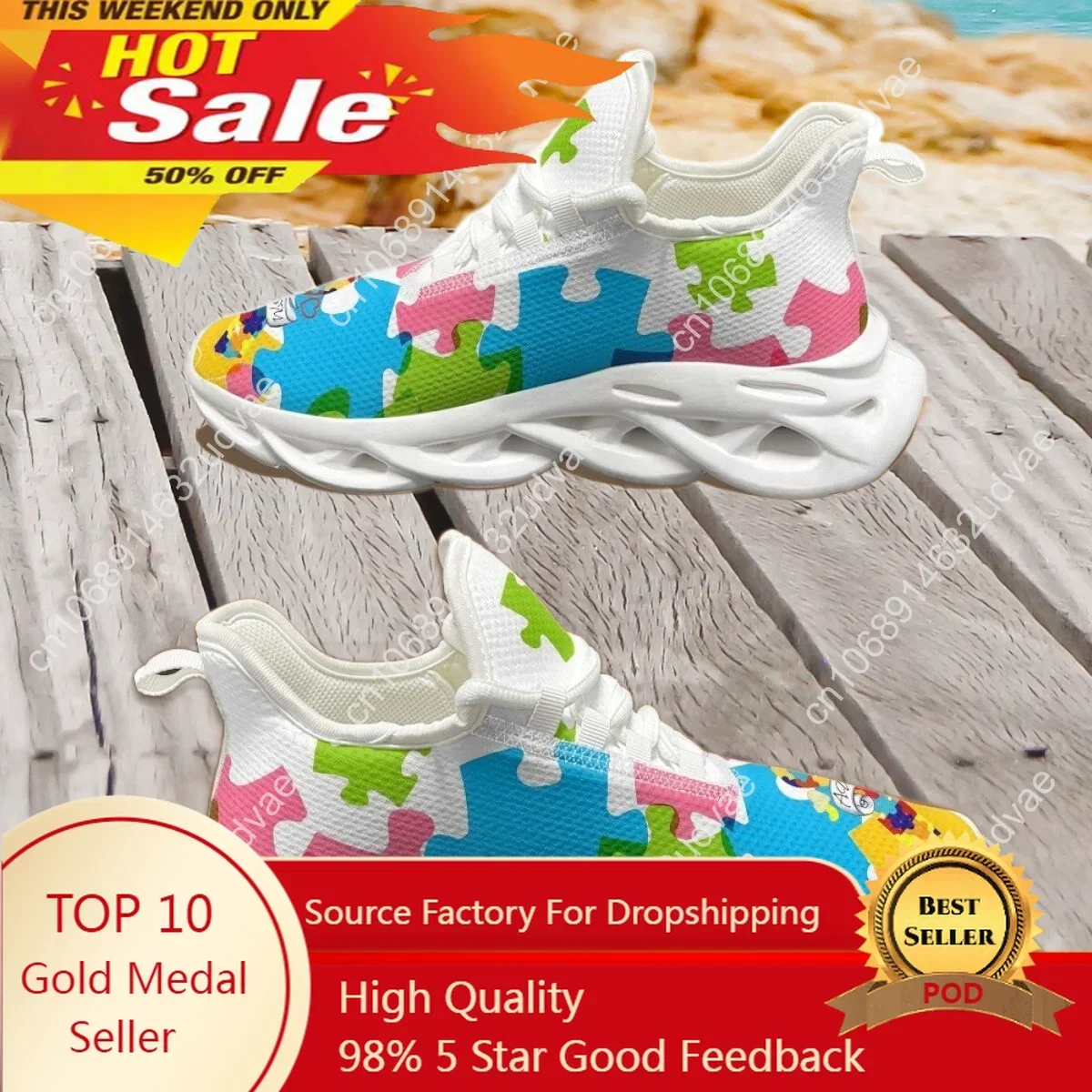 Autism Awareness Sports Runnin - Women'S Shoes Running Sports 评论和价格