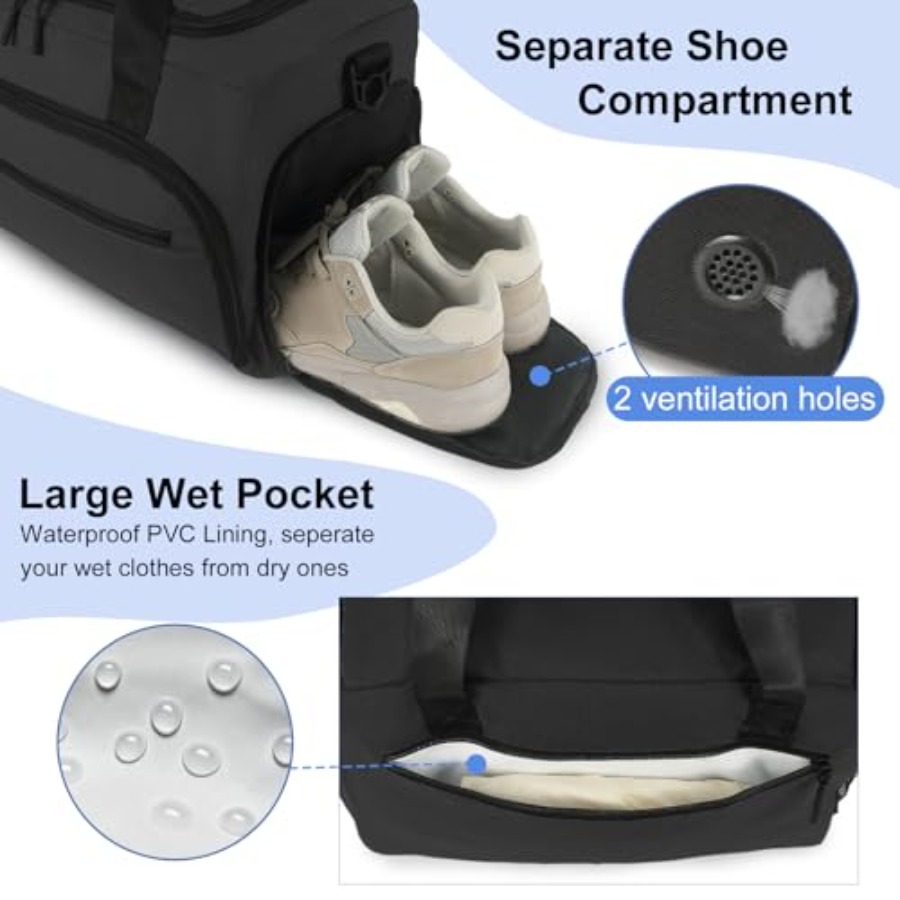 Gym Bag for Men Women, Sports  - Women'S Shoes 评论和价格