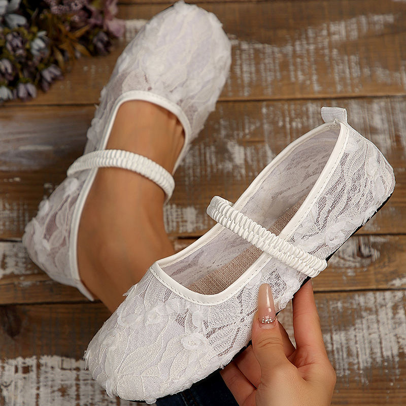 Woman Shoes Breathable Mesh Fl - Women'S Shoes Round Toe 评论和价格