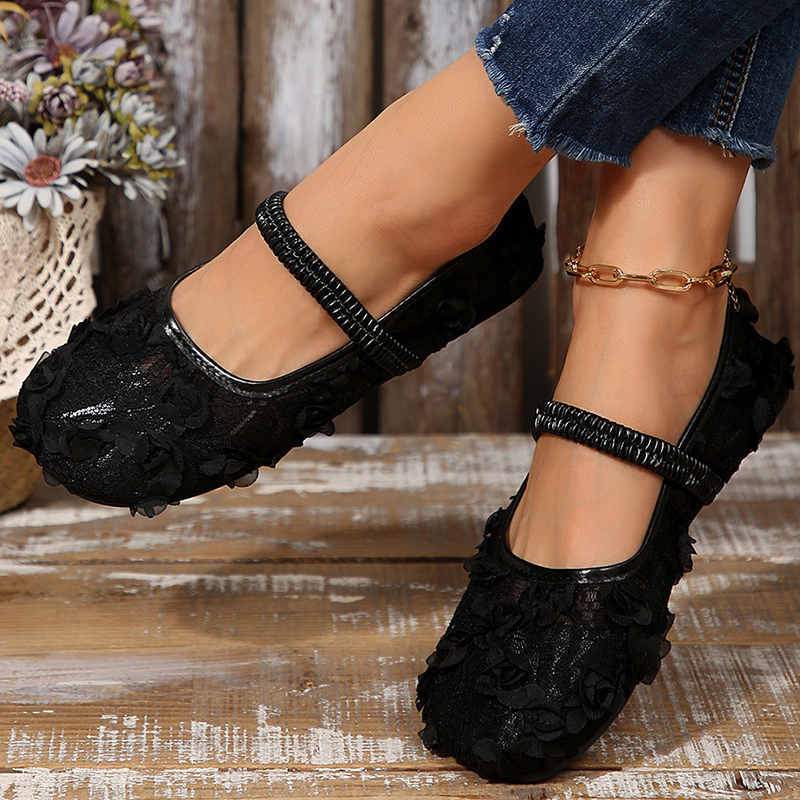 Woman Shoes Breathable Mesh Fl - Women'S Shoes Round Toe 评论和价格