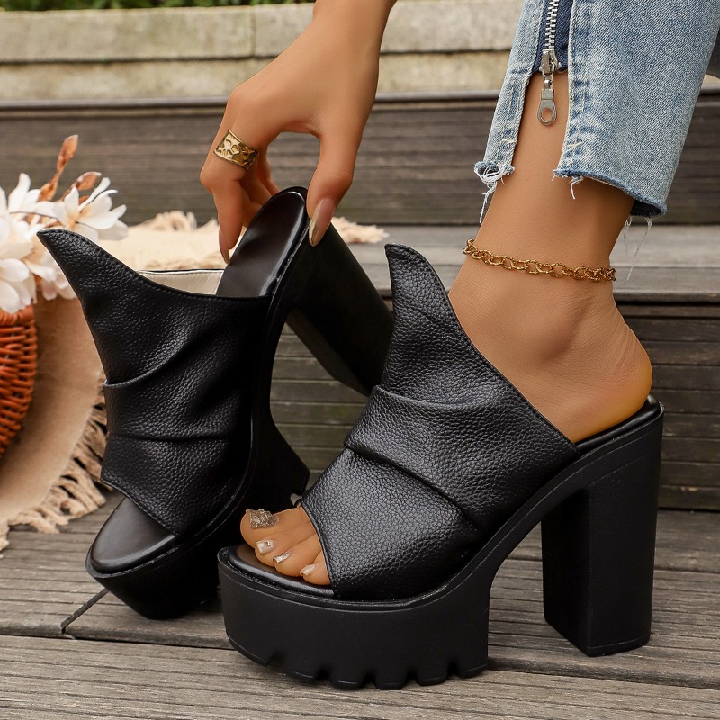 Summer New Women's Party Hot-S - Women Shoes Mules 评论和价格