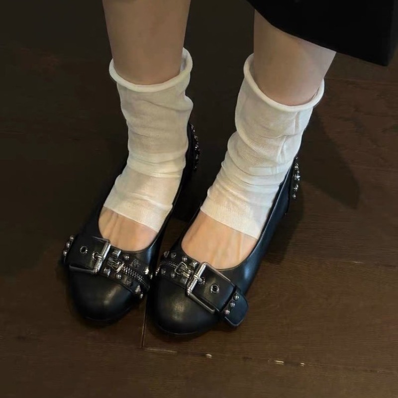 Bolt Round-head Single Shoe Wo - Women'S Shoes 评论和价格