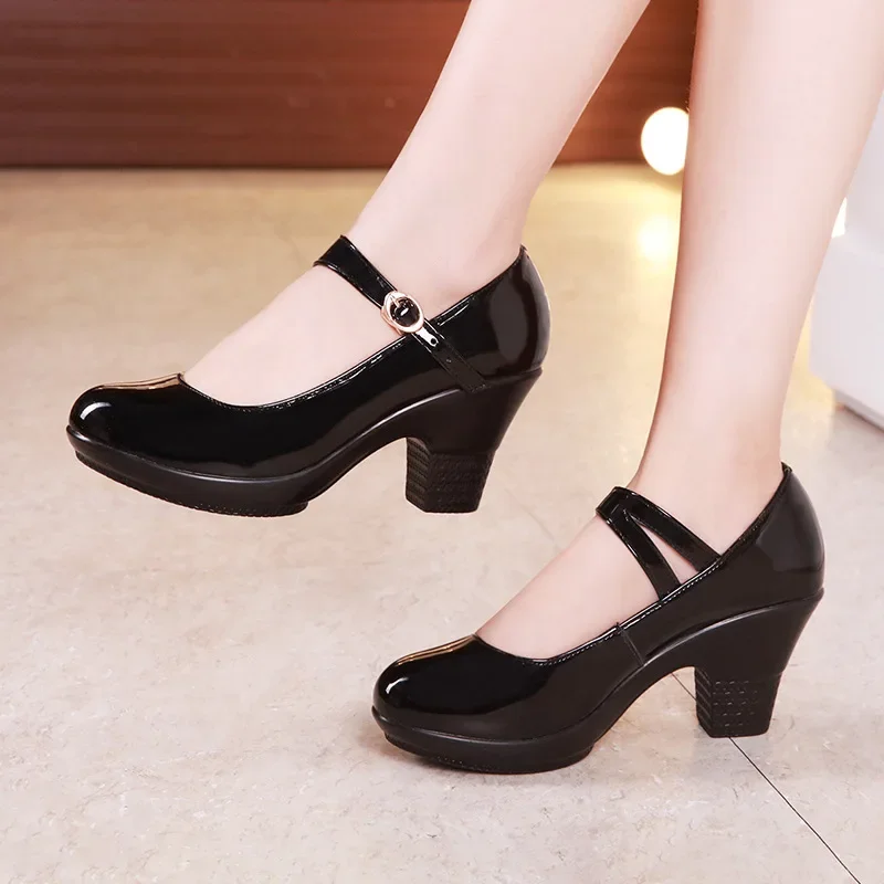 Small Size 32-43 Medium Block  - Women'S Shoes Red Bottoms 评论和价格