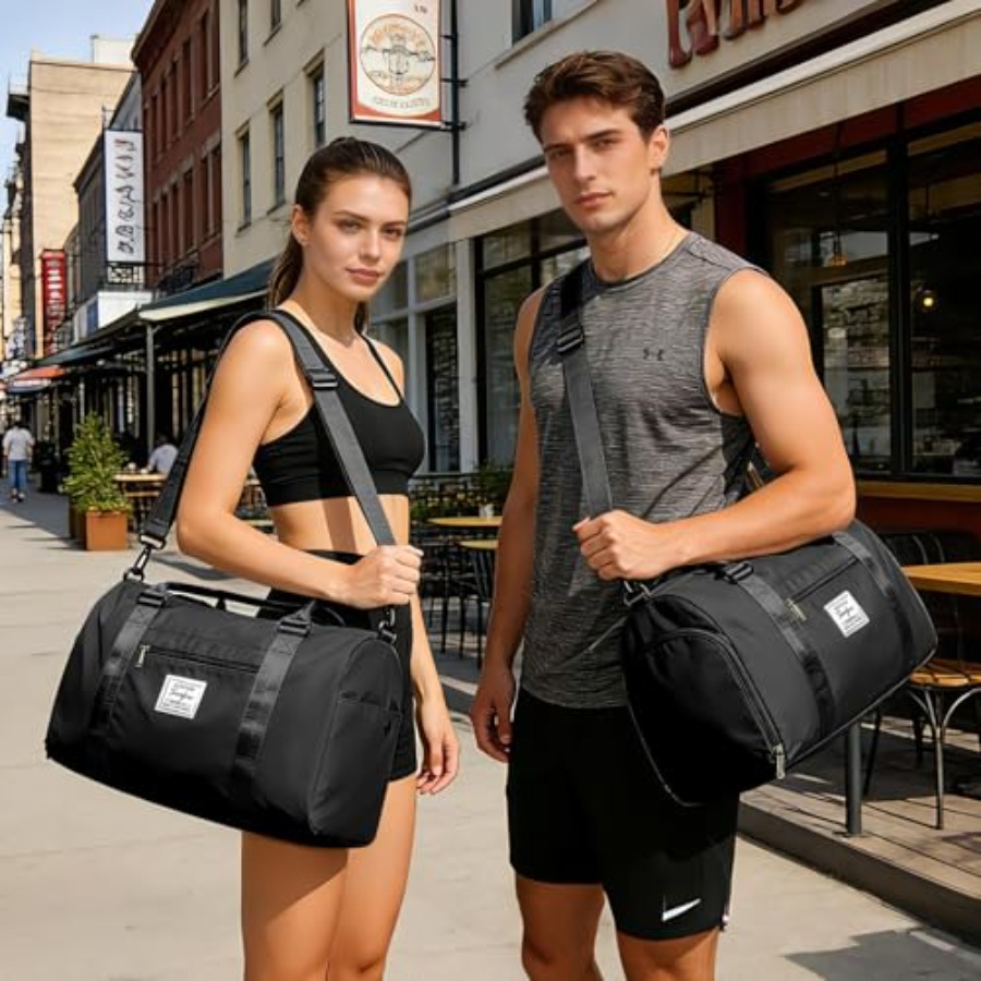 Small Black Sports Gym Duffel  - Women'S Shoes 评论和价格