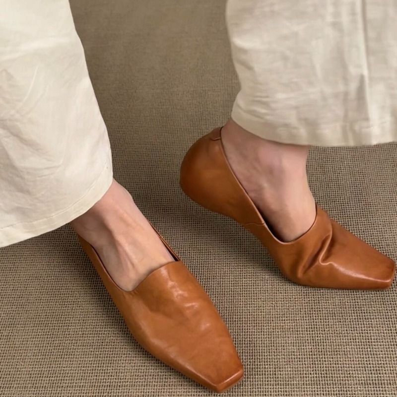 Retro Flat Loafers Women's Sli - Women'S Shoes 评论和价格