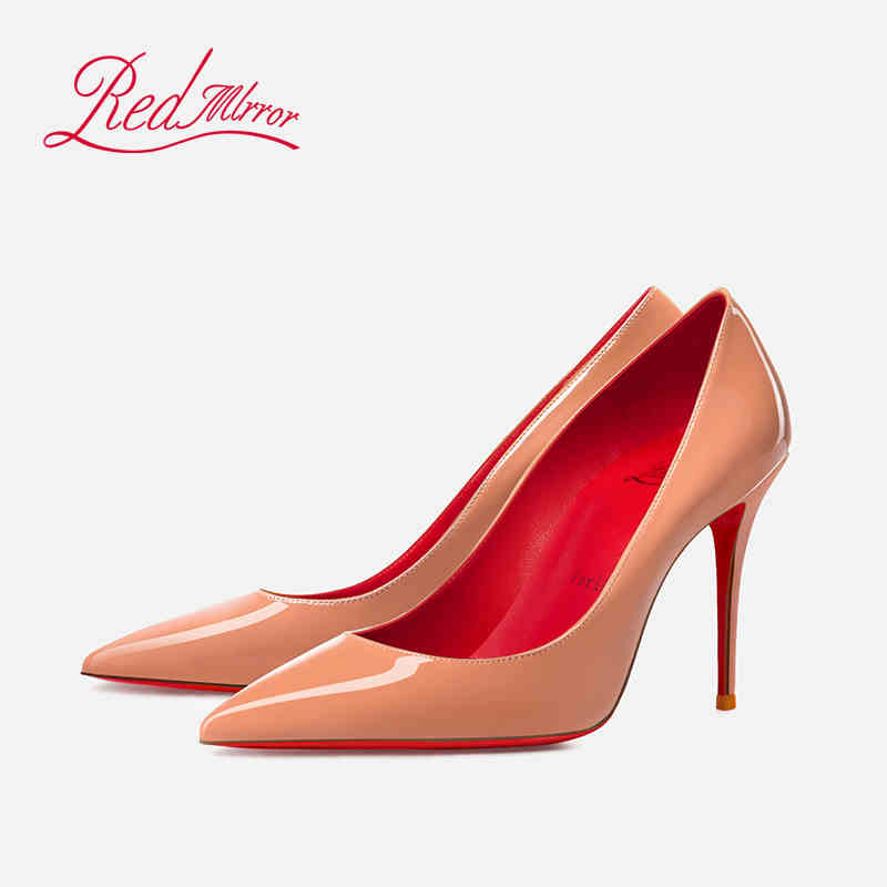 Naked color High heels Red Shi - Women'S Shoes Red Bottoms 评论和价格
