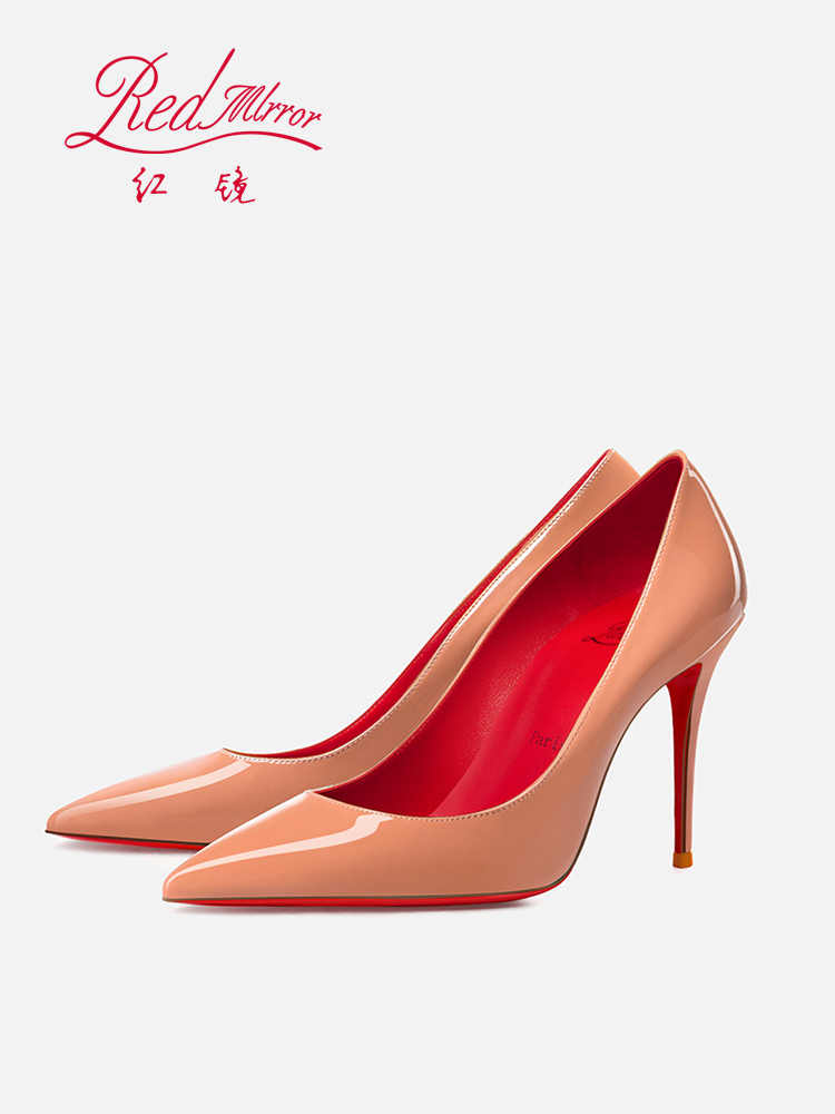 Naked color High heels Red Shi - Women'S Shoes Red Bottoms 评论和价格